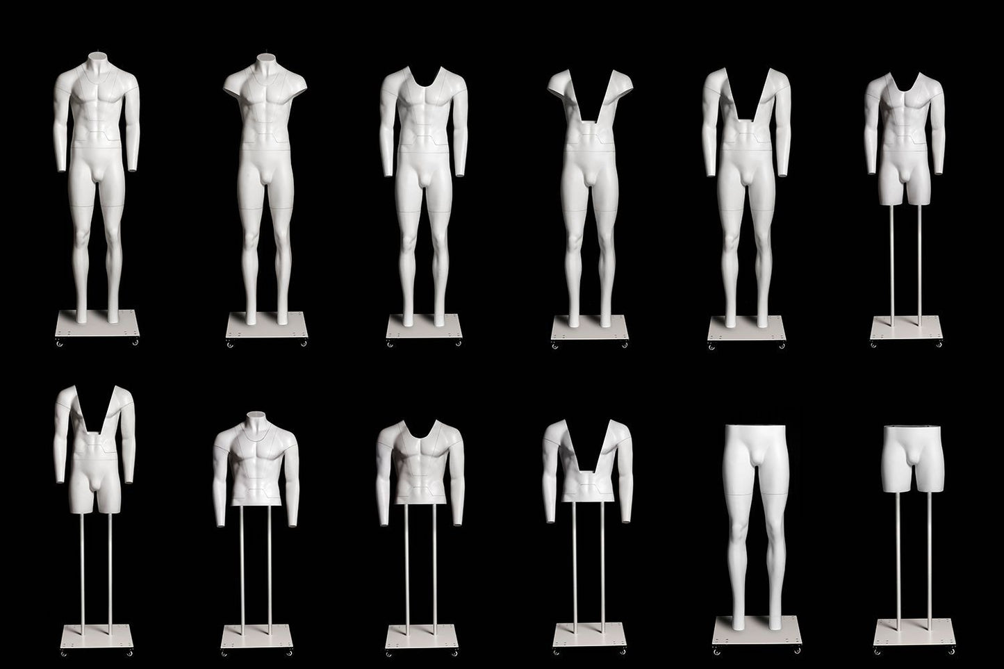 Ghost Mannequin Product Configurations And Removable Sections