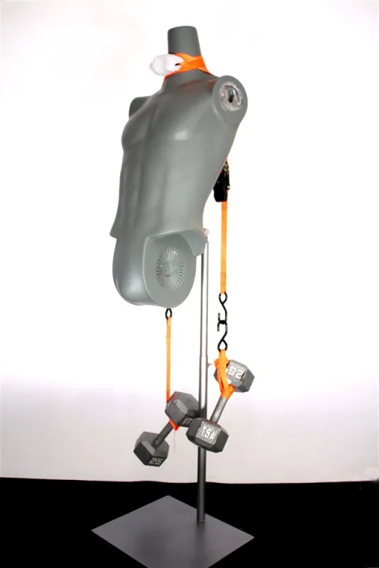Heavy Duty Posable Male Mannequin with Back Support – Tactical Display (USA Made)