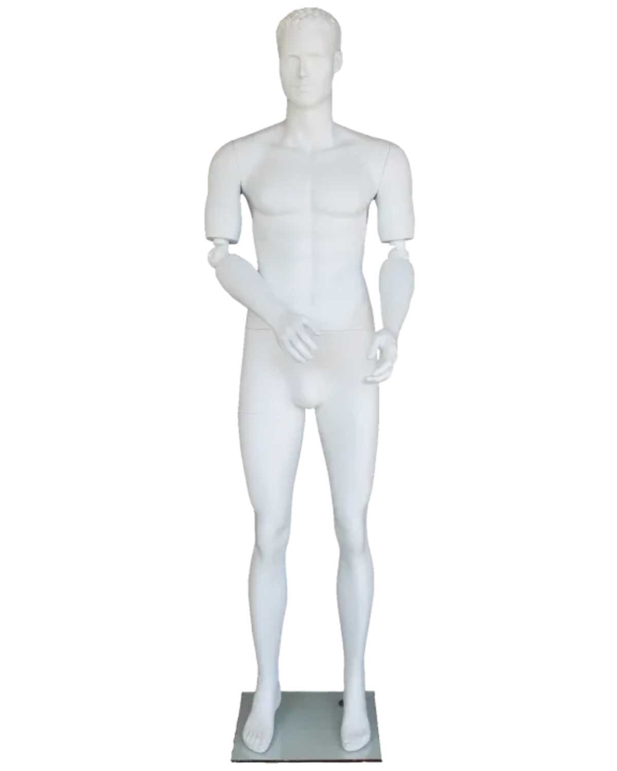 White male mannequin 