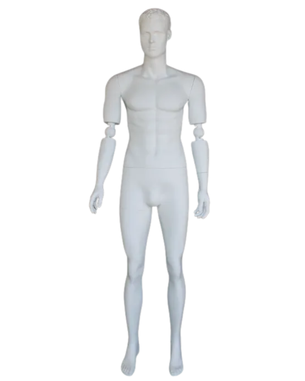 White male Mannequin Front view
