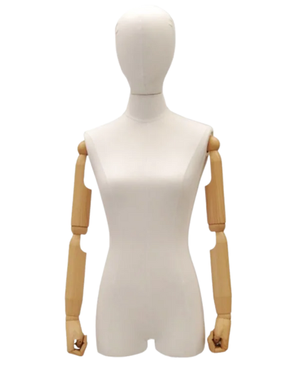 3/4 mannequin jersey covered female 