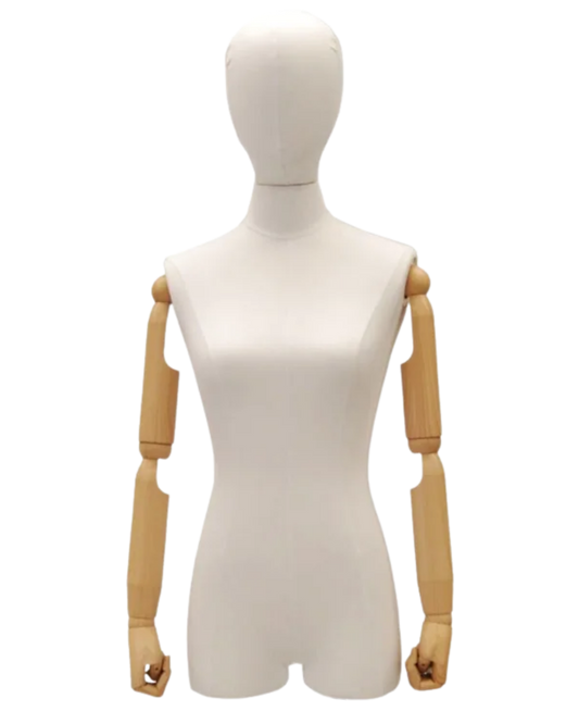3/4 mannequin jersey covered female 