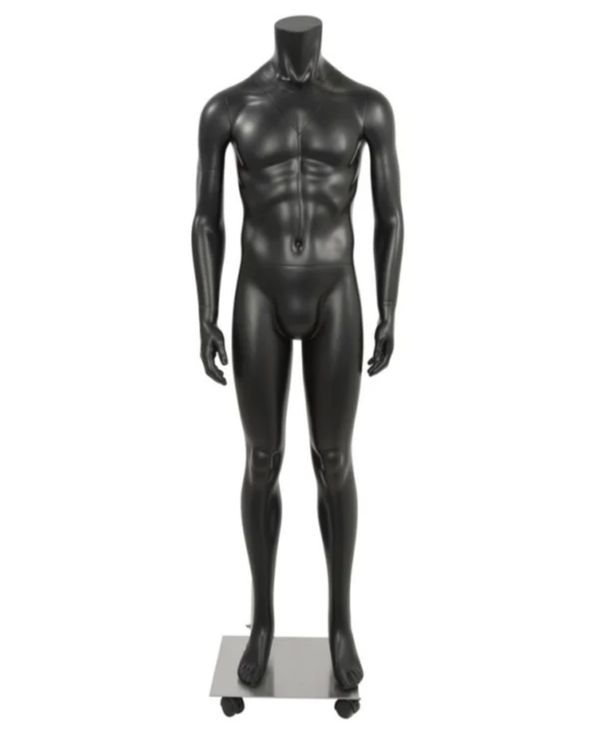 Matte Black Ghost Mannequin Front VIew