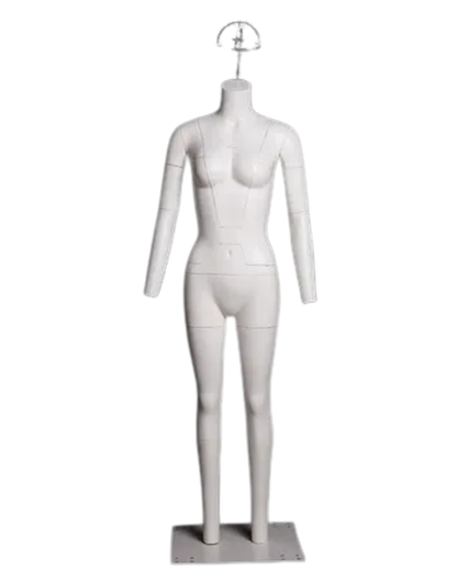 Full Body Female Ghost Invisible Photography Mannequin Front View