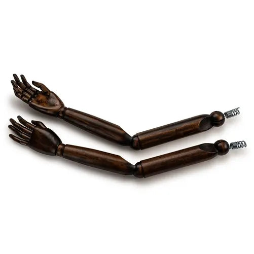 Female Fabric-Wrapped Mannequin with Articulating Arms – Multiple Poses & Finishes
