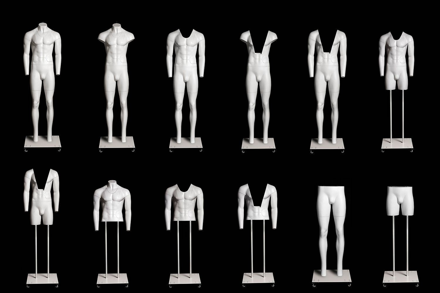 Ghost Mannequin Product Configurations And Removable Sections