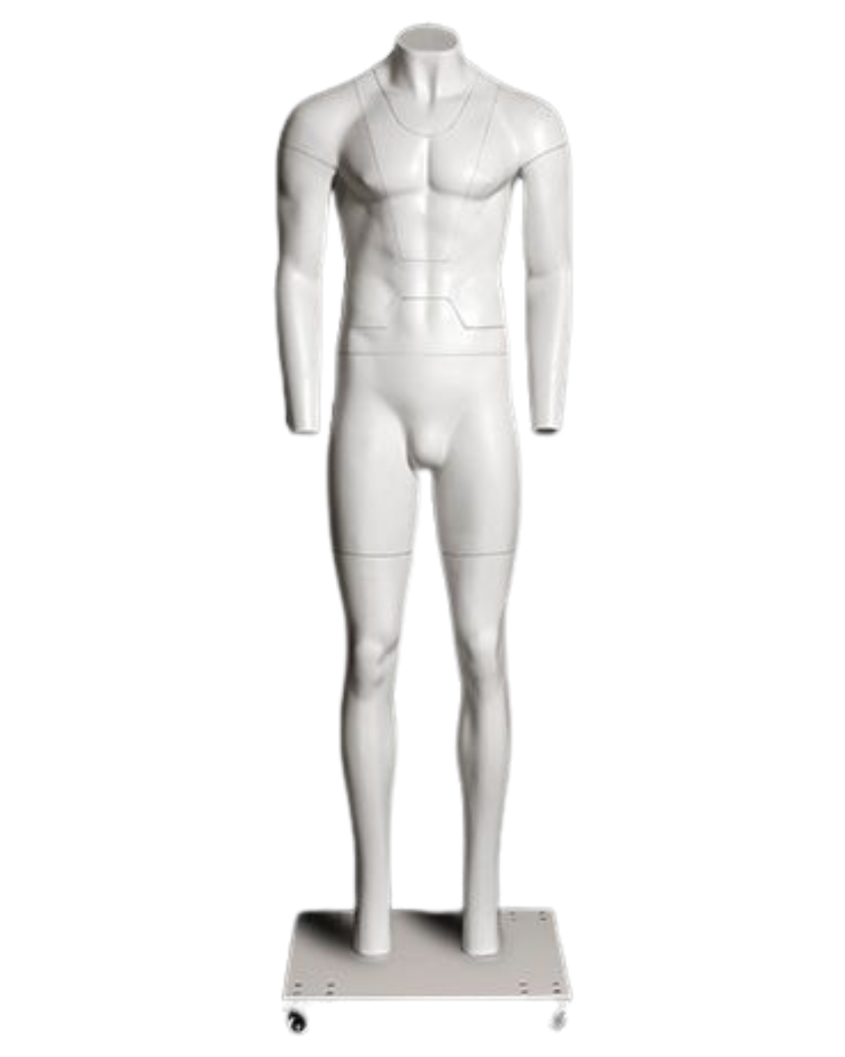 Full Body Male Ghost Invisible Photography Mannequin Front View