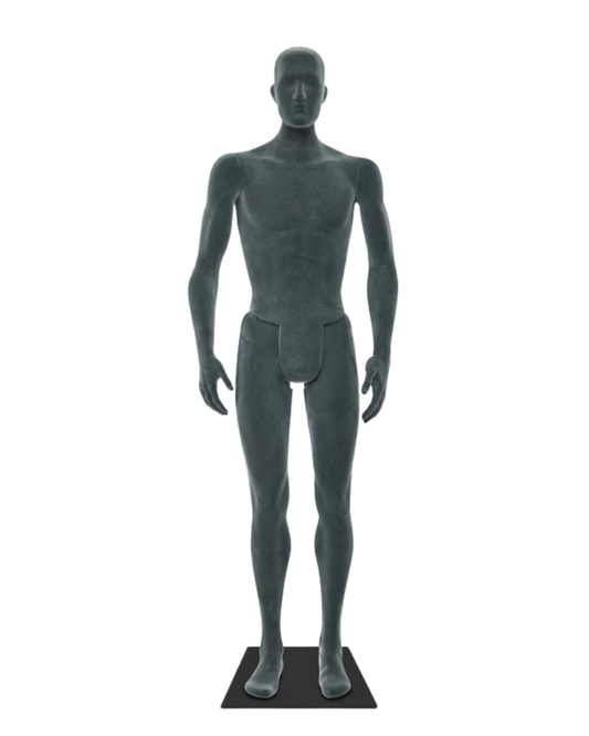 Gray Bendable Male Mannequin