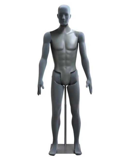 Heavy Duty Gray Male Mannequin