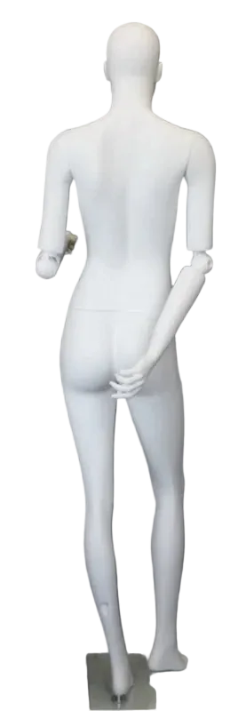 back view mannequin with calf support base